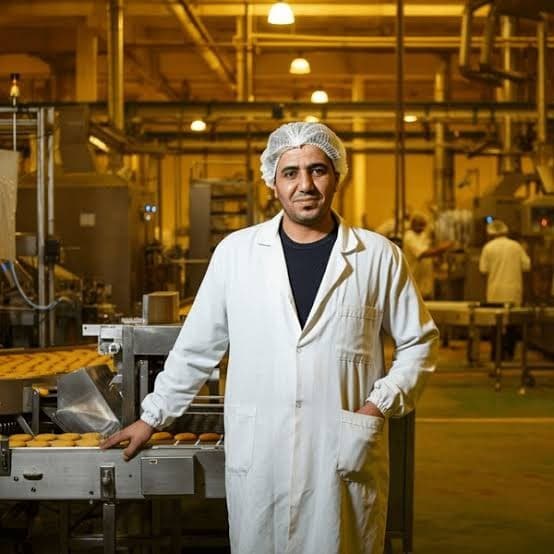 Biscuit factory production line and workforce visual 10.